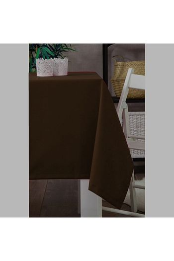 Saythink Kahverengi Masa Ortusu 150 X 150 Cm Trendyol