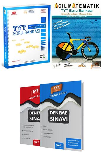 Isler Ucdortbes Tyt Matematik Acil Tyt Matematik Soru Bankasi Seti Trendyol