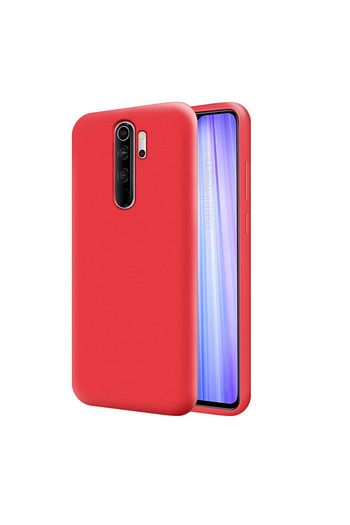 Zengin Carsim Xiaomi Redmi Note 8 Pro Ici Kadife Lansman Silikon Kilif Kirmizi Trendyol