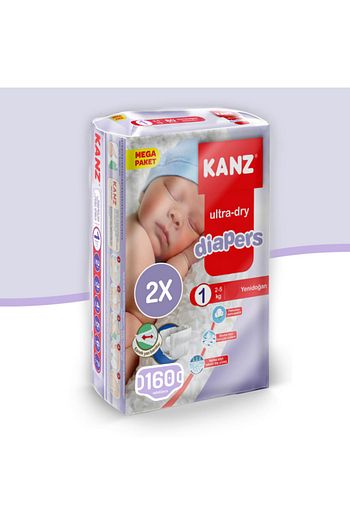 Kanz 1 Numara Yenidogan Bebek Bezi 160 Adet Trendyol