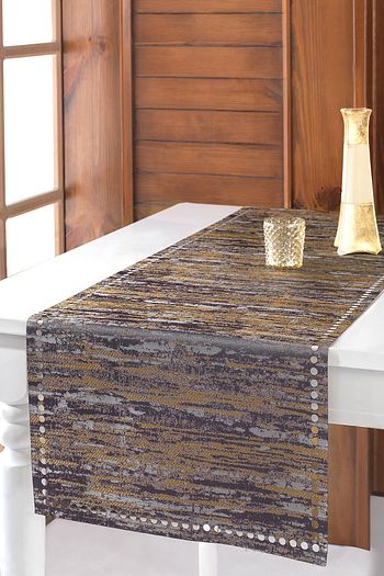 Ozenev Sari Runner Amerikan Servis Masa Ortusu 40x140 Cm Guney 08 Trendyol