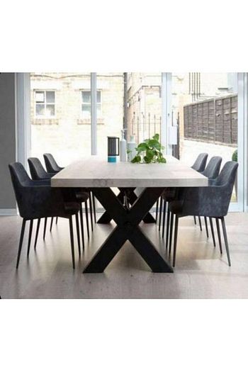 Nesta Mobilya Ramones 100cm X 200cm Dogal Masif Ahsap Yemek Masasi Trendyol