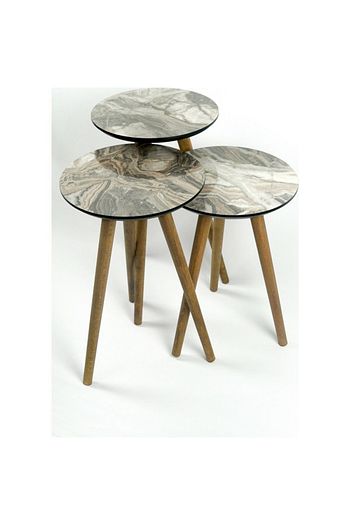 stone concept mobilya 3 lu zigon sehpa