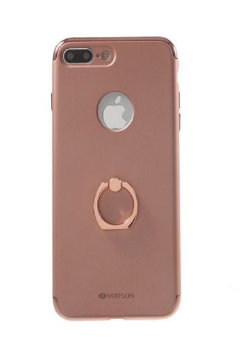 iphone 7 plus yuzuklu tam koruma kilif 3in1