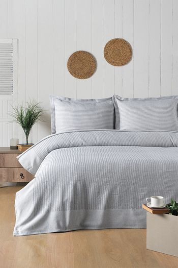 pierre cardin yatak ortusu seti cift kisilik daylight gri fiyati yorumlari trendyol
