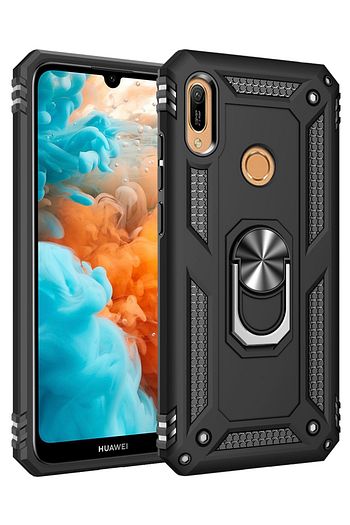 https www trendyol com newface huawei y6 2019 kilif vega tank zirh yuzuklu miknatisli standli kapak siyah p 105937000