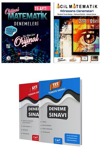 Isler Orijinal Ozel Ayt Matematik Acil Tyt Ayt Ronesans Denemeleri Trendyol