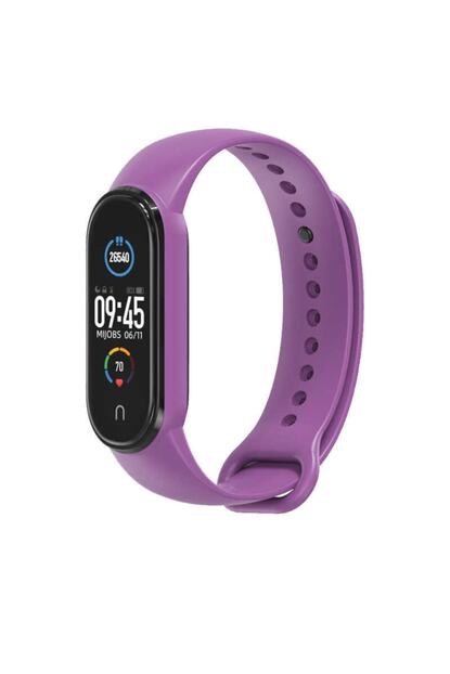 Xiaomi Mi Band 5 Kordon Akilli Bileklik Kordonu Klasik Renkli Silikon Kayis Bileklik Trendyol