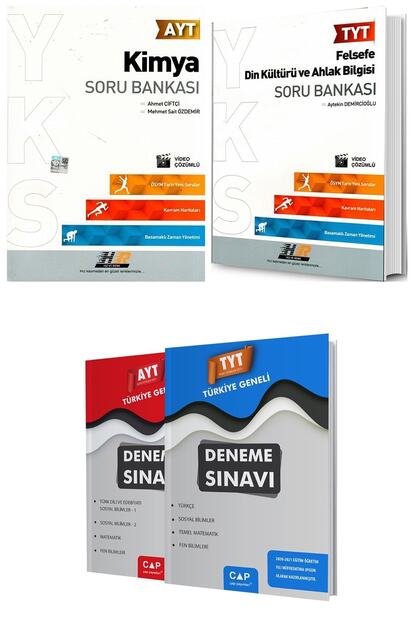 Hiz Ve Renk Yayinlari Hiz Renk Ayt Organik Kimya Soru Bankasi Ve Tyt Turkce 12x40 Deneme Trendyol