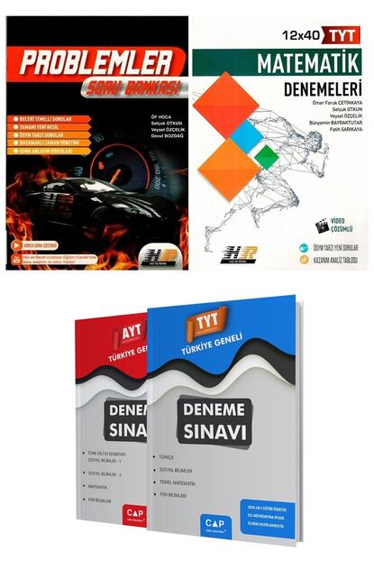Hiz Ve Renk Yayinlari Hiz Ve Renk Problemler Soru Bankasi Tyt Matematik Deneme 2021 Trendyol
