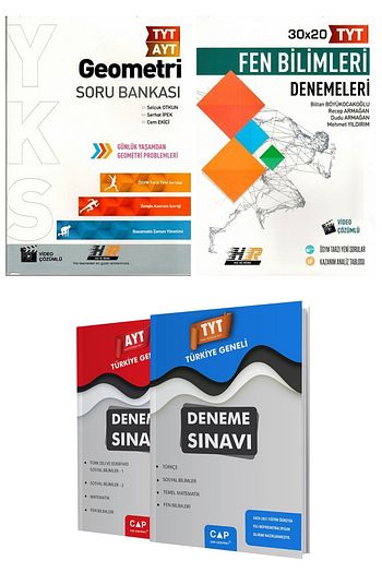 Hiz Ve Renk Yayinlari Hiz Renk Tyt Ayt Geometri Soru Bankasi Tyt Fen Bilimleri Deneme Trendyol
