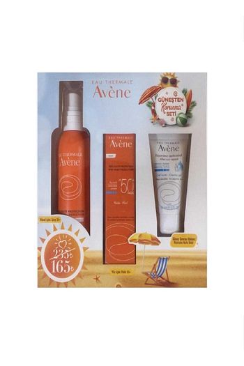 Avene Gunes Koruma Seti Emulsion Spf 50 50 Ml Spray Spf 50 200 Ml After Sun 50 Ml 3282770114799 Trendyol