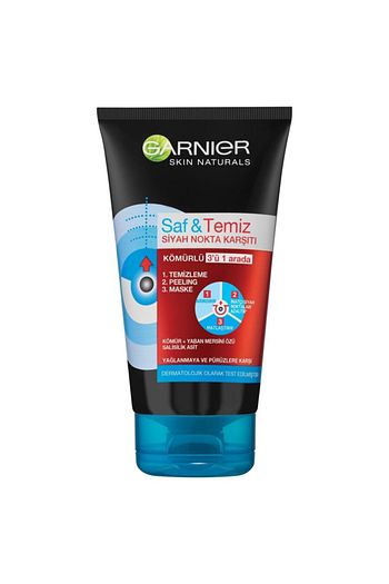 Garnier Saf Temiz Siyah Nokta Karsiti Komurlu 3 U 1 Arada 150 Ml Trendyol