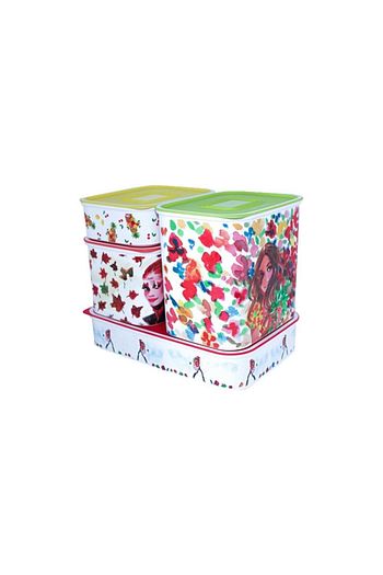 tupperware dort mevsim kiz su saklama kabi 4 lu set fiyati yorumlari trendyol