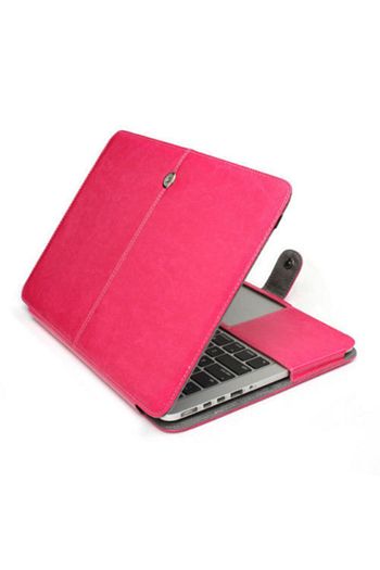 Alaca Pembe Apple Macbook Pro Retina 15 4 A1398 Kapakli Deri Kilif Trendyol