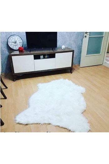 Dogus Hali Beyaz Dogus Marka A Kalite Beyaz Renkli Kuzu Post Pelus Hali A Post Trendyol