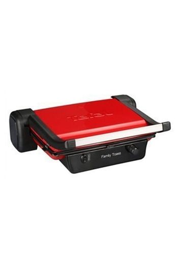 Tefal Kirmizi Family Ozel Granit Taban Dereceli Tost Makinesi 1800 W Trendyol