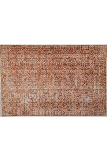Sempati Hali Turuncu Renk Vinrage Hali 189x282 Trendyol
