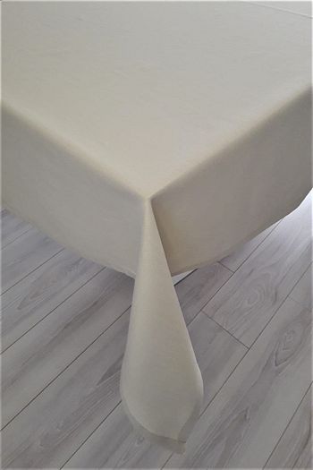 Eno Concept Polyester Koyu Bej Yikanabilir Utulenebilir Masa Ortusu Trendyol