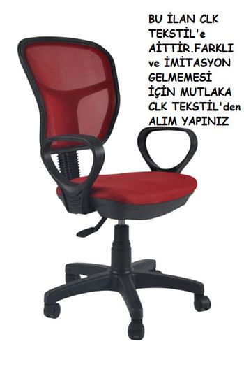 clk fileli bilgisayar ofis calisma sandalyesi koltugu kirmizi fiyati yorumlari trendyol