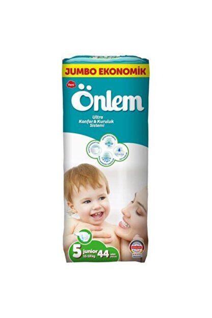 Onlem Bebek Bezi Jumbo 5 Beden 11 18 Kg 44 Adet Fiyati Yorumlari Trendyol