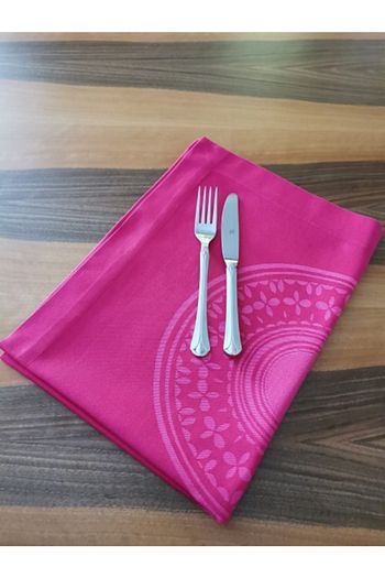Shen Tekstil Nancy Mandala Fusya 100 Pamuk Kumas Pecete 50x70 Cm Trendyol