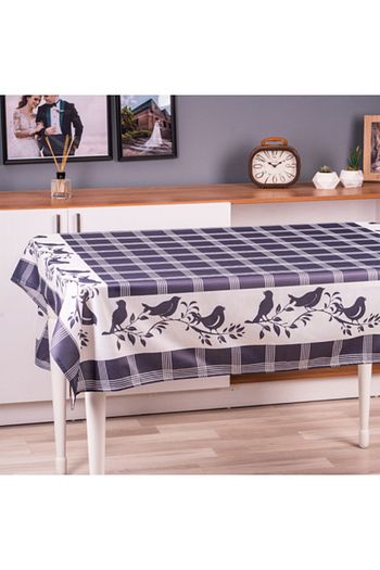 Wolkehome Kare Cizgi Desenli Masa Ortusu Trendyol