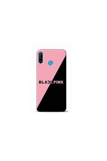 huawei p30 lite black pink tasarimli telefon kilifi y bpinkkf002