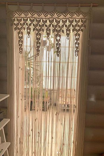 Lima Home Accessories El Yapimi Makrome Perde 100x200cm Trendyol