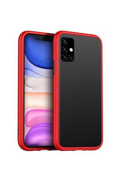 Cimricik Samsung Galaxy A51 Kilif Arkasi Transparant Kenar Ve Tus Renkli Trendyol