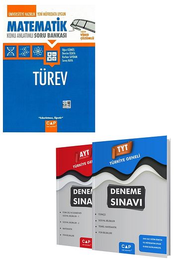 Cap Yayinlari Matematik Turev Konu Anlatimli Soru Fasikulu 2021 Fiyati Yorumlari Trendyol
