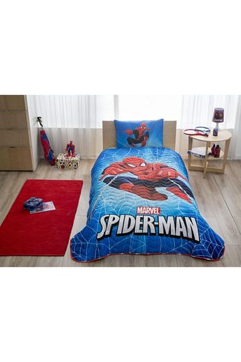 tac lisansli tek kisilik yatak ortusu seti spiderman skyscraper fiyati yorumlari trendyol