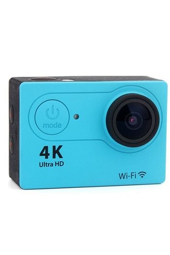 wifi 4k ultra hd aksiyon kamera mavi