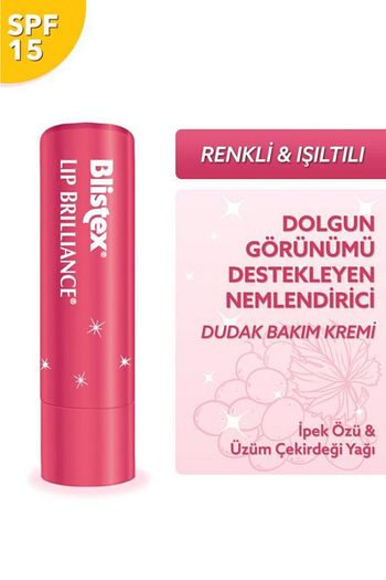 Blistex Renk Ve Isilti Etkili Nemlendirici Spf15 Lip Brilliance Spf15 3 7 G Trendyol