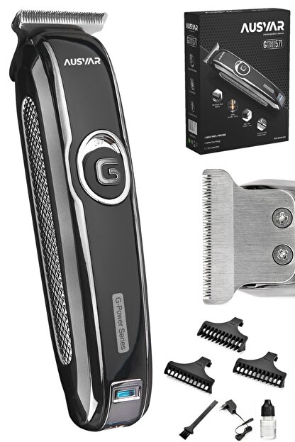 Ausvar G Power Unisex Siyah Sarjli Tras Makinesi Sakal Ense Vucut Kili Tiras Makinasi Trendyol