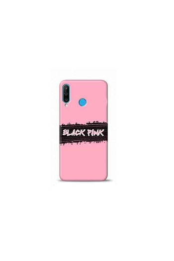 huawei p30 lite black pink tasarimli telefon kilifi y bpinkkf0014