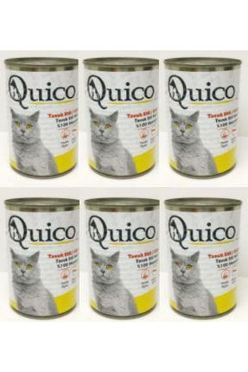 Quico Tavuklu 100 Dogal Konserve Yas Kedi Mamasi X 6 Adet Trendyol