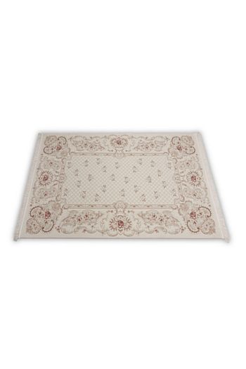 Tiffany Hali Zirve Beyaz Gul Kurusu Hali 150 X 230 Cm Tz205 Ag Trendyol