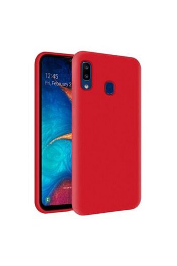 Ubalaystore Samsung Galaxy A30 Kirmizi Ici Kadife Lansman Silikon Kilif Trendyol