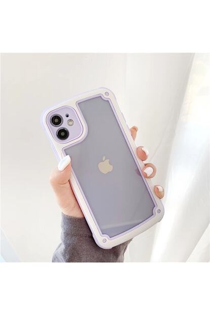 Mobildizayn Iphone 11 Kamera Lens Korumali Kenarlari Renkli Kilif Trendyol