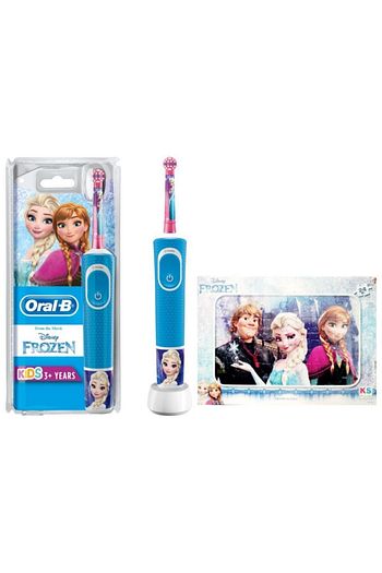 Oral B Oral B D100 Cocuklar Icin Sarj Edilebilir Dis Fircasi Frozen Puzzle Trendyol