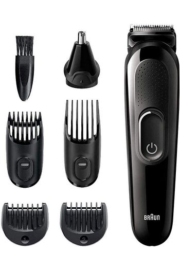 Braun Mgk 3220 Erkek Bakim Kiti Sac Sakal Kesme Kablosuz Kuru Kullanim 6 Si Bir Arada Set Trendyol