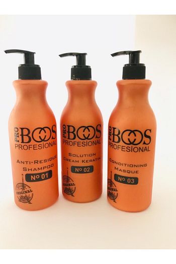 Boos Professional Boos Cream Keratin Set 3 Lu Keratin Yukleme Kalici Fon Trendyol