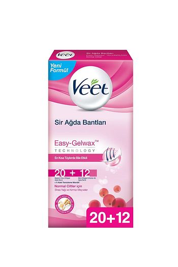 Veet Agda Bandi Komple Vucut Seti 20 Li 12 Li Bikini Koltuk Alti Icin Trendyol