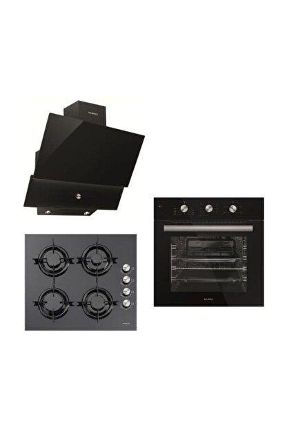 Kumtel Mt Siyah Cam Ankastre Set Termostatli Timer Li Fiyati Yorumlari Trendyol