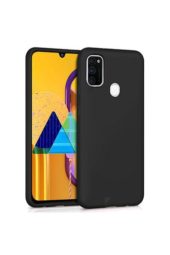samsung galaxy m30s yumusak silikon kilif siyah