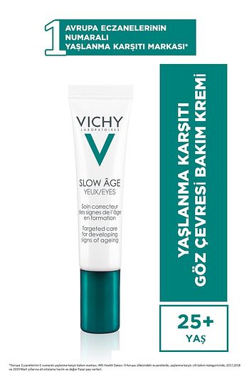 Vichy Slow Age Probiyotik Turevi Bifidus Ve Gingko Biloba Iceren Goz Bakim Kremi 15 Ml 3337875551922 Fiyati Yorumlari Trendyol