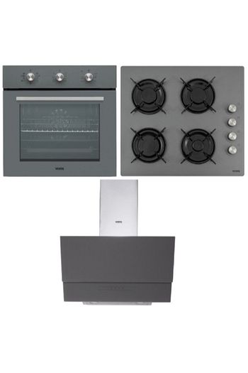 Vestel Gri Cam Ankastre Set 2 Af 6682 Yg Ao 6104 Yg Ad 6331 G Trendyol