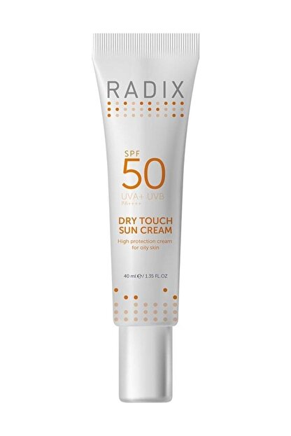 Radix Yagli Ciltler Icin Gunes Koruyucu Krem Dry Touch Sun Cream 40 Ml 8681877436011 Trendyol