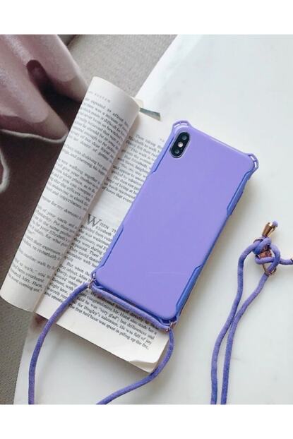 Kilif Dunyasi Iphone 11 Mor Renk Ipli Slikon Kilif Trendyol
